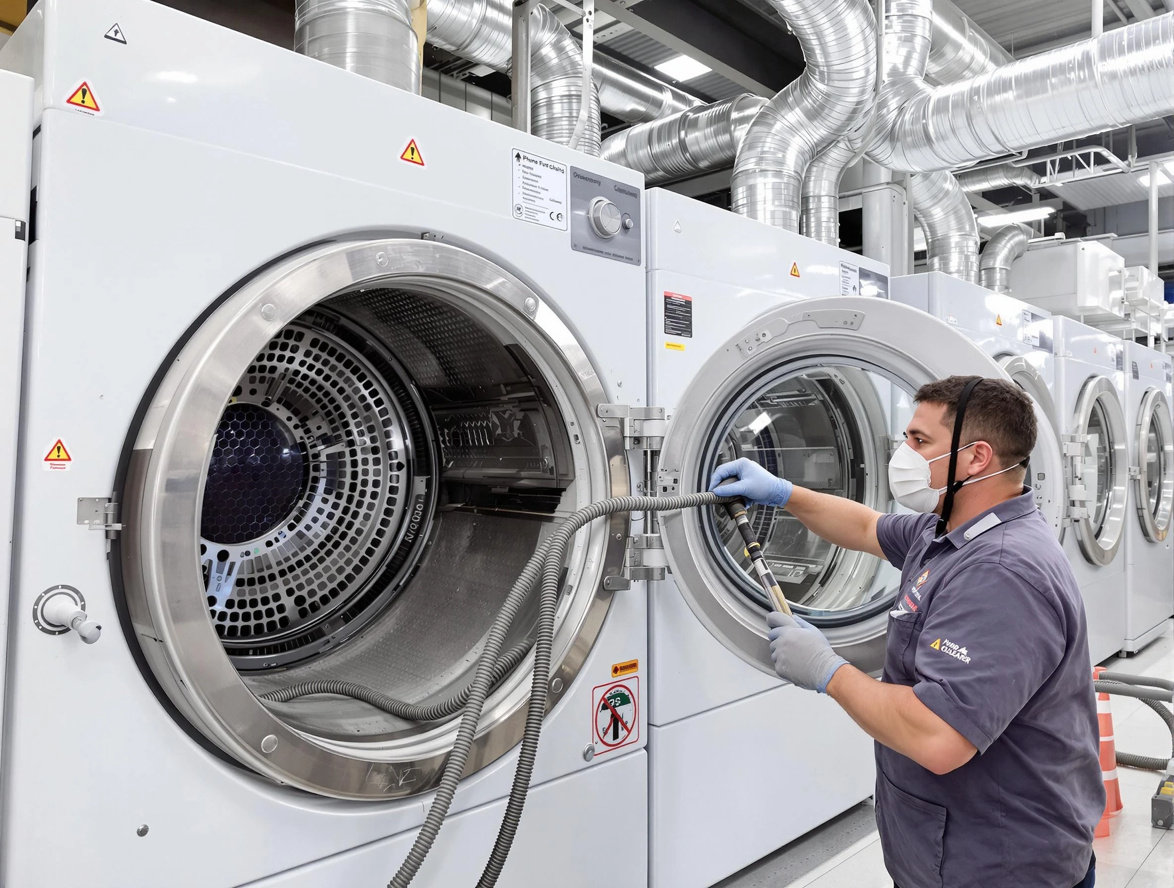 Industrial-grade dryer vent cleaning by Magna Dryer Vent Cleaning in Magna